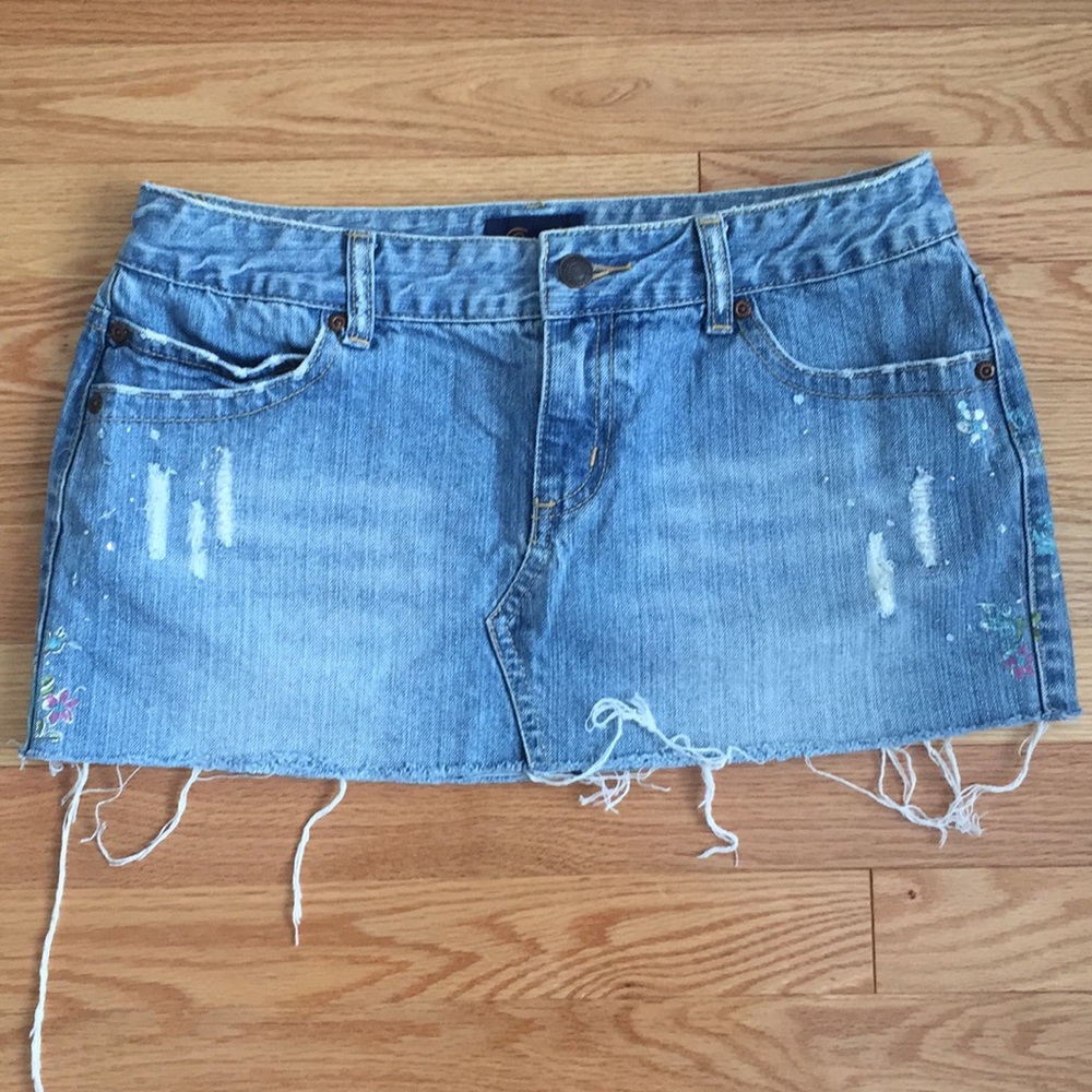 Aeropostale denim miniskirt